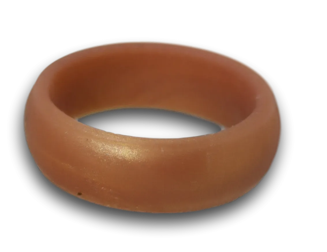 Active Silicone Rings - Ladies Classic Rose Gold (Click product to choose size)