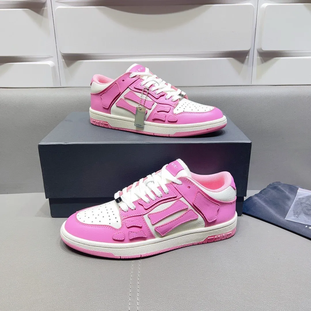 AMR Skel Top Low Pink Sneakers-121