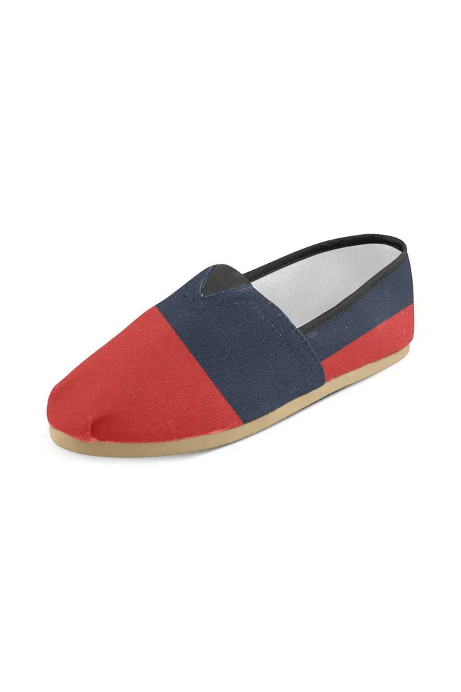 Blue & Red Unisex Casual Shoes