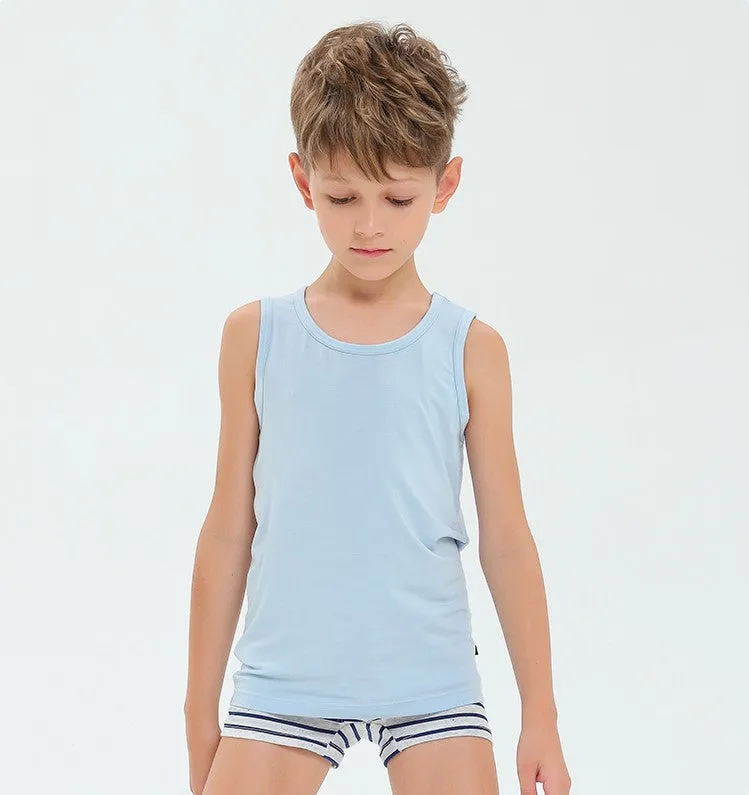 Boy's Modal Round-Neck Tank Top