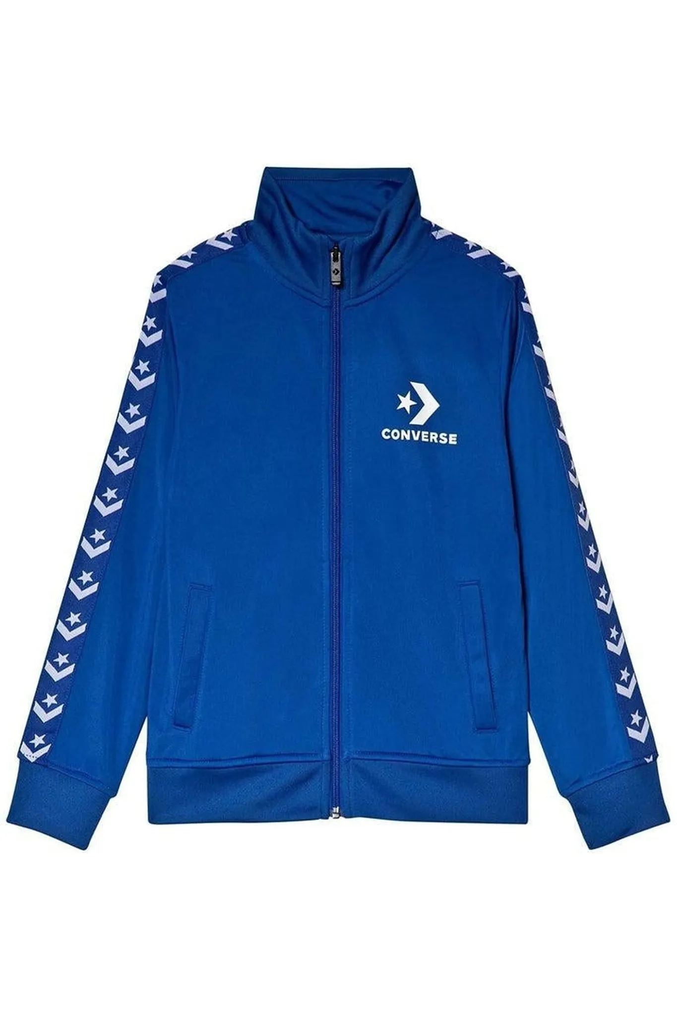 Converse KIDS Tricot Taping Track Jacket Blue