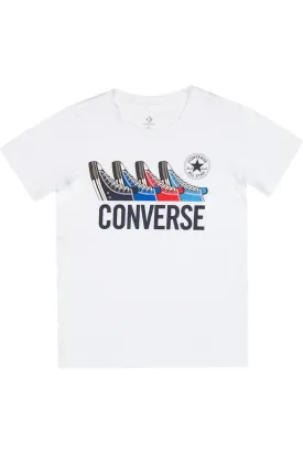 Converse KIDS White Shoe T-shirt