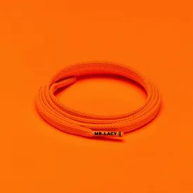 Flexies Shoelaces · Bright Orange