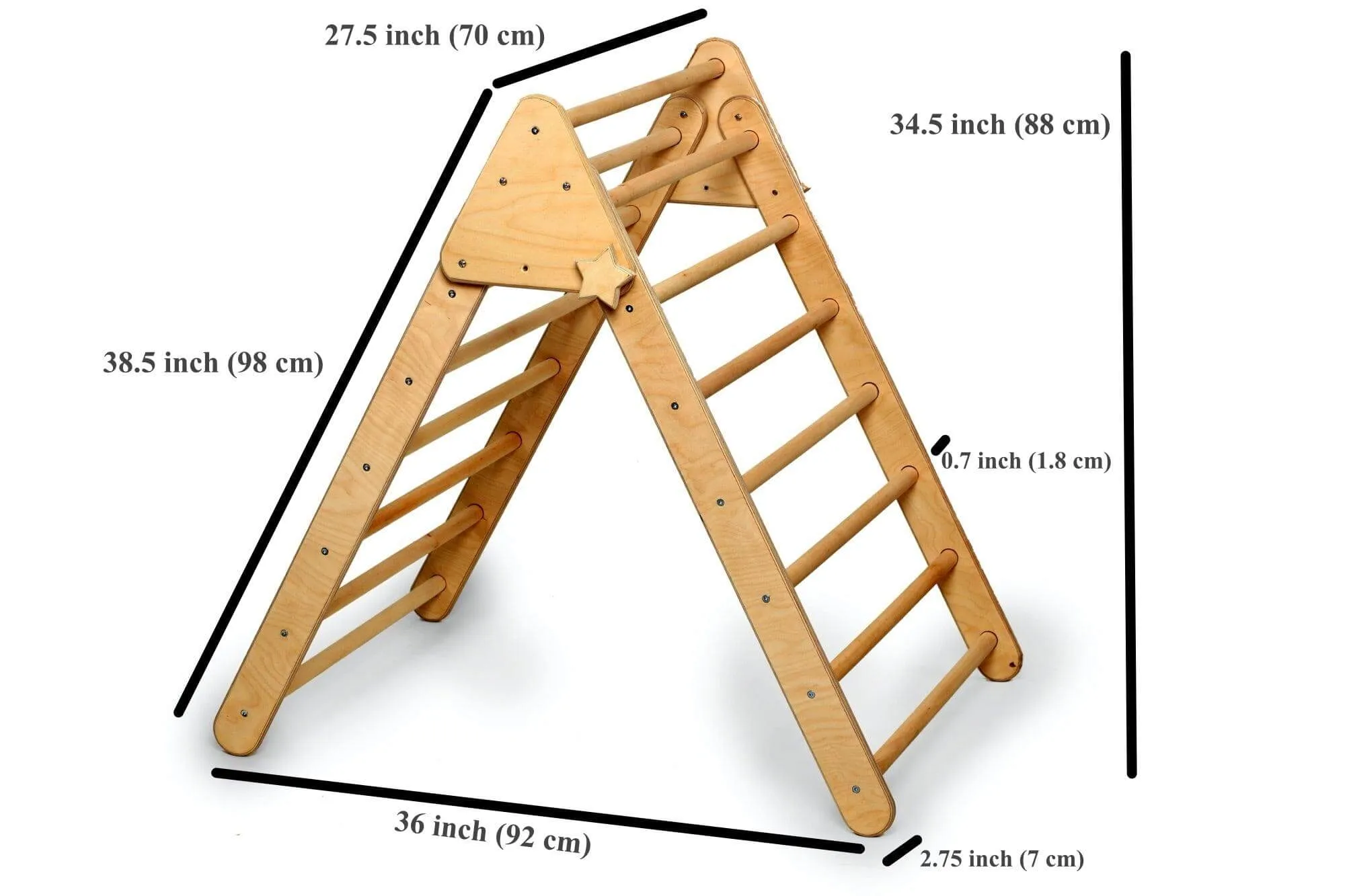 Foldable Climbing Triangle | Best Montessori Climbing Set