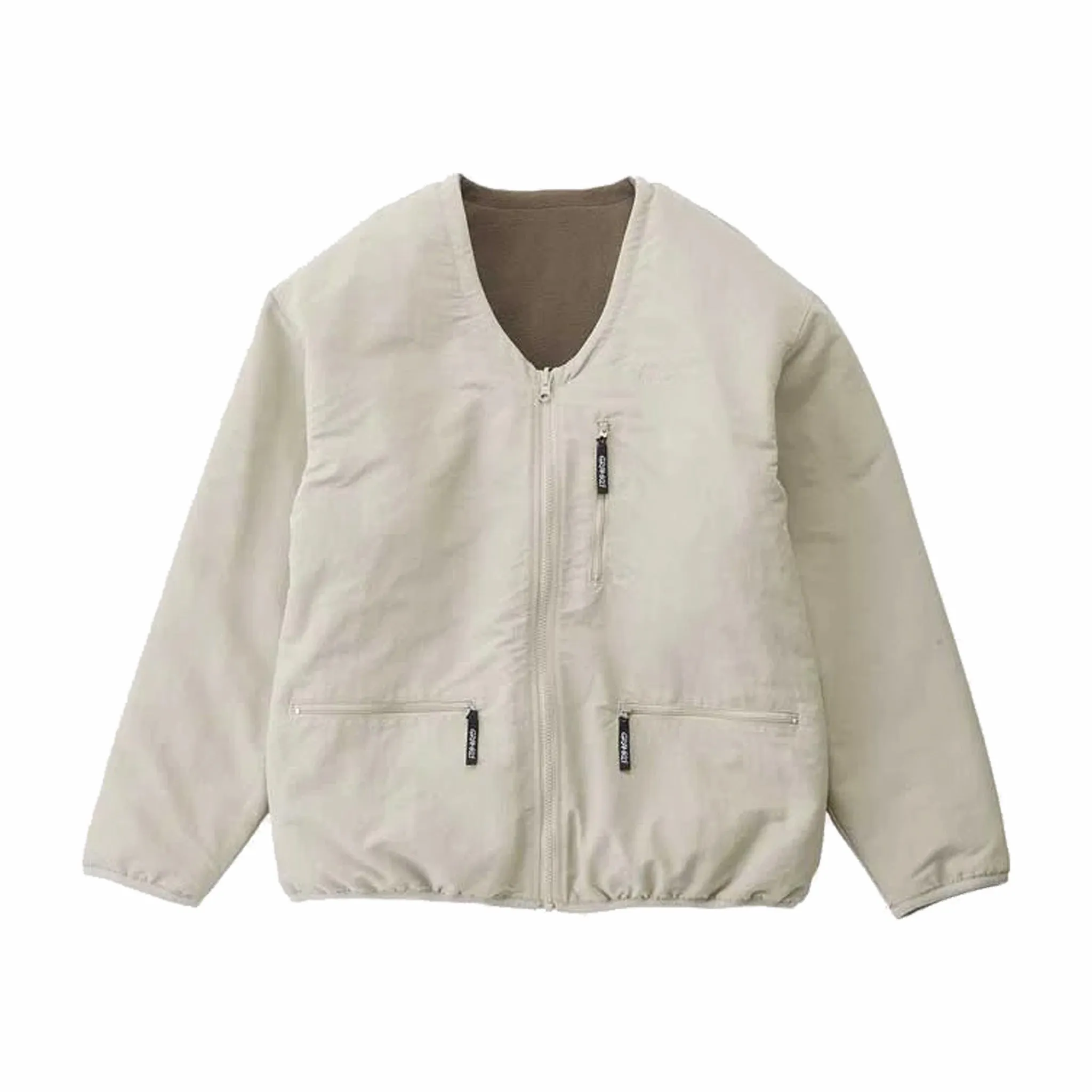 Gramicci Reversible Fleece Cardigan (Taupe)