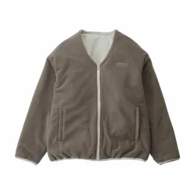 Gramicci Reversible Fleece Cardigan (Taupe)