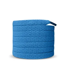 Jordan 1 Laces Basics Flat Thin - Blue Laces