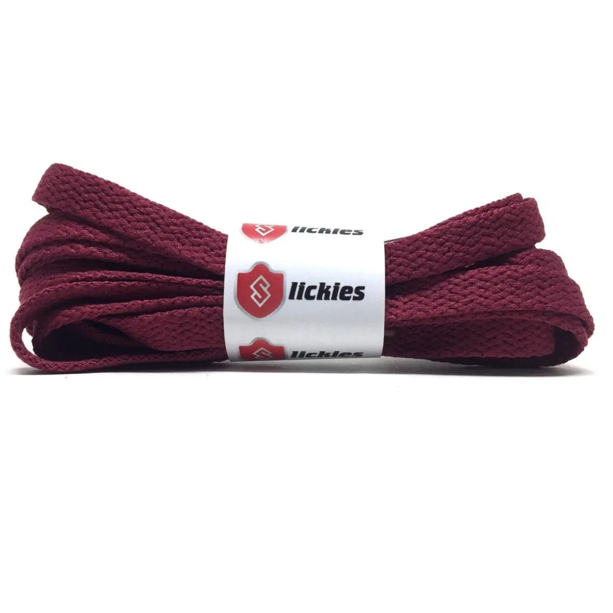 Jordan 1 Laces Basics Flat Thin - Burgundy Laces