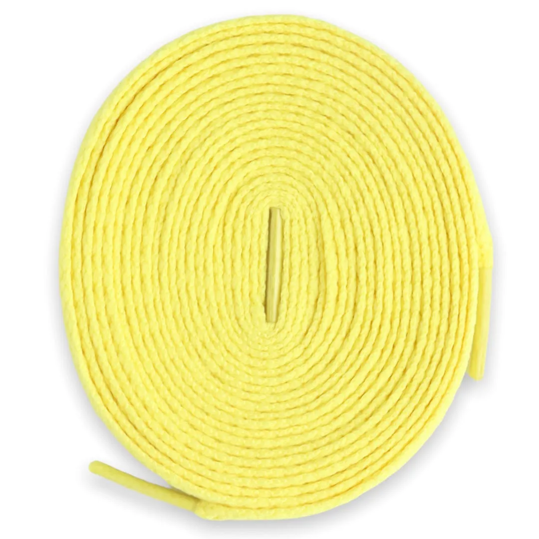 Jordan 1 Laces Basics Flat Thin - Dynamic Yellow Laces