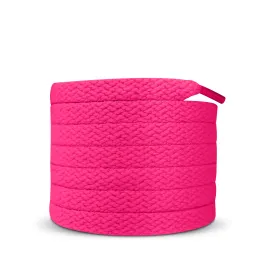 Jordan 1 Laces Basics Flat Thin - Hyper Pink Laces