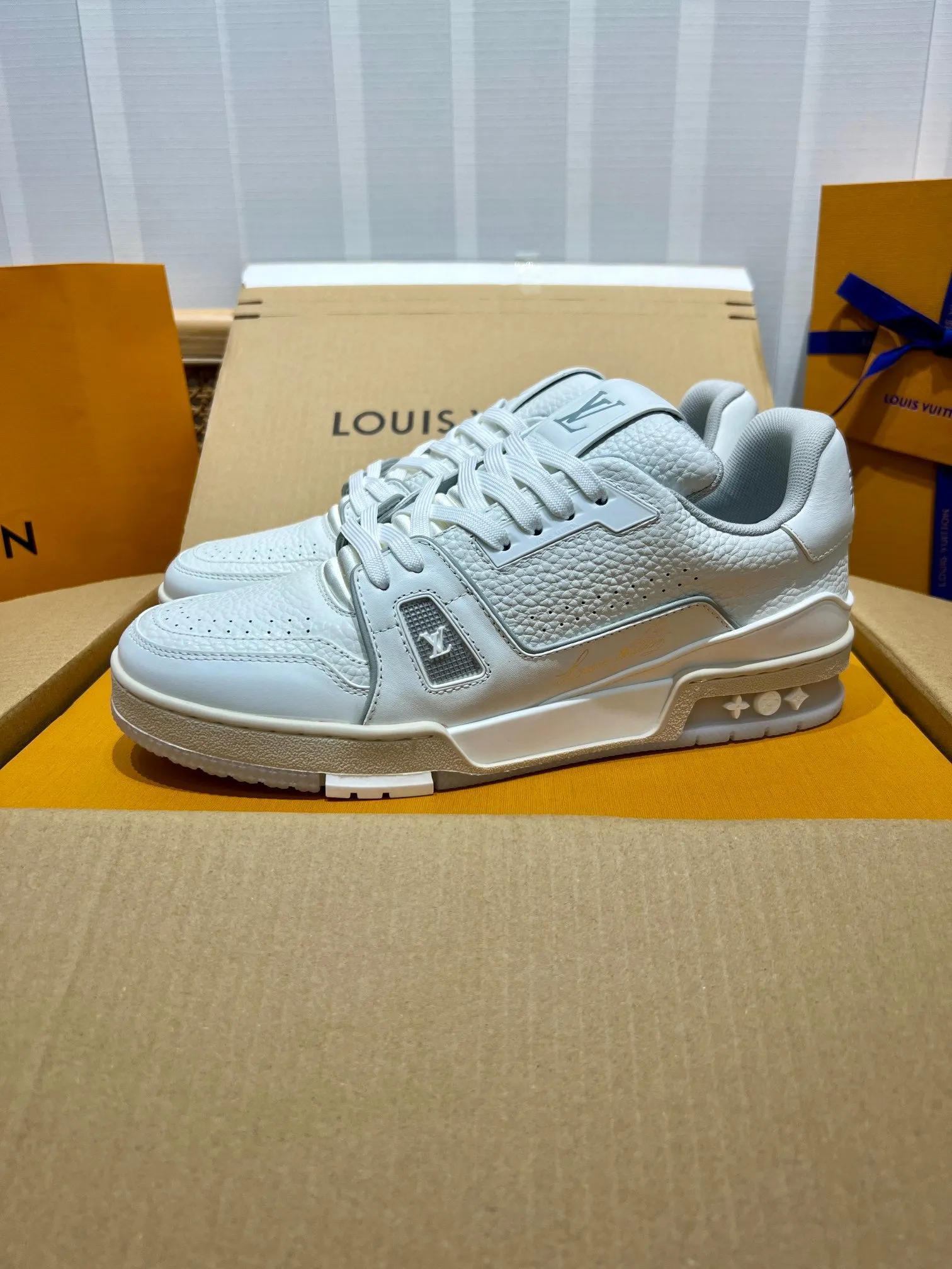 LUV White Trainer Sneakers-77