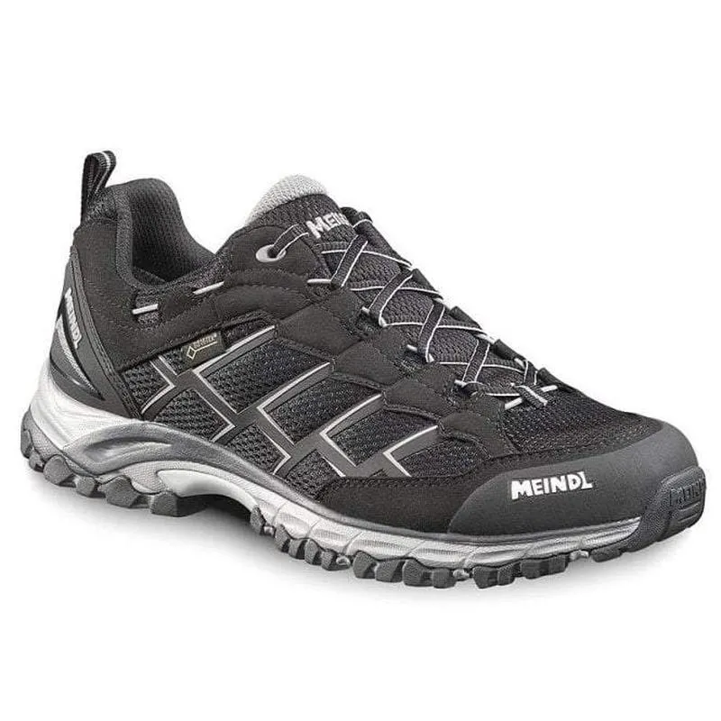 Meindl Caribe GTX  Men's Trail Walking Shoes - Silver/Black UK 11.5