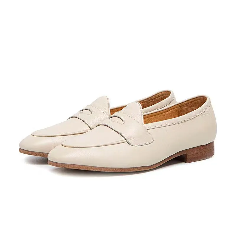 Men's Leather Penny Loafers