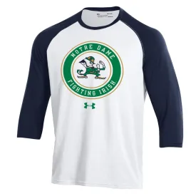 Notre Dame Fighting Irish Under Armour Loose HeatGear Baseball T-Shirt