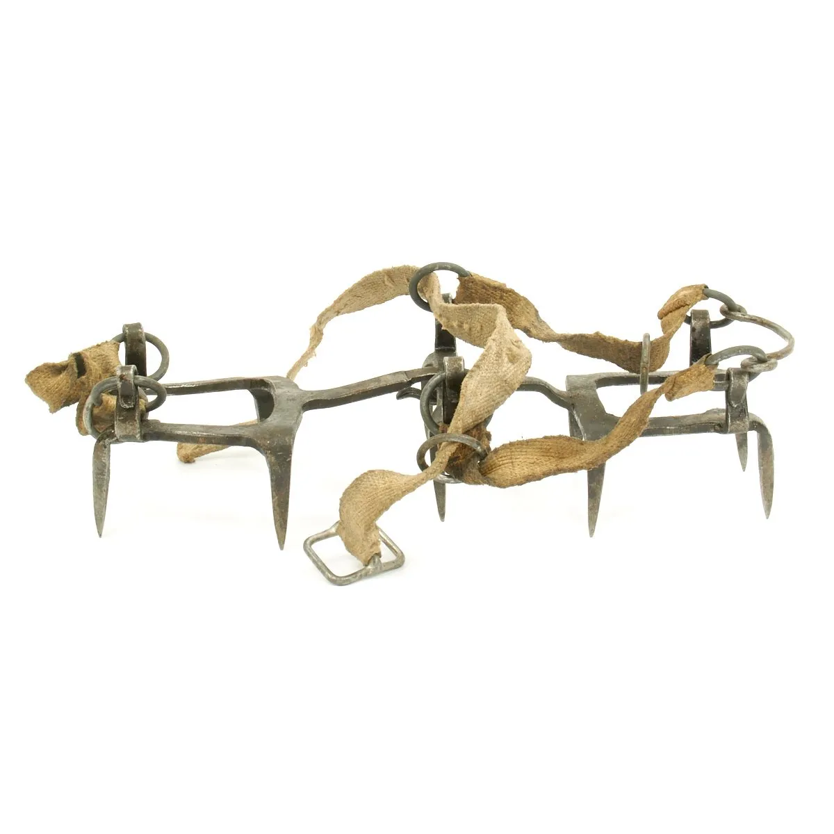 Original German WWII Mountain Troops Gebirgsjäger Crampons