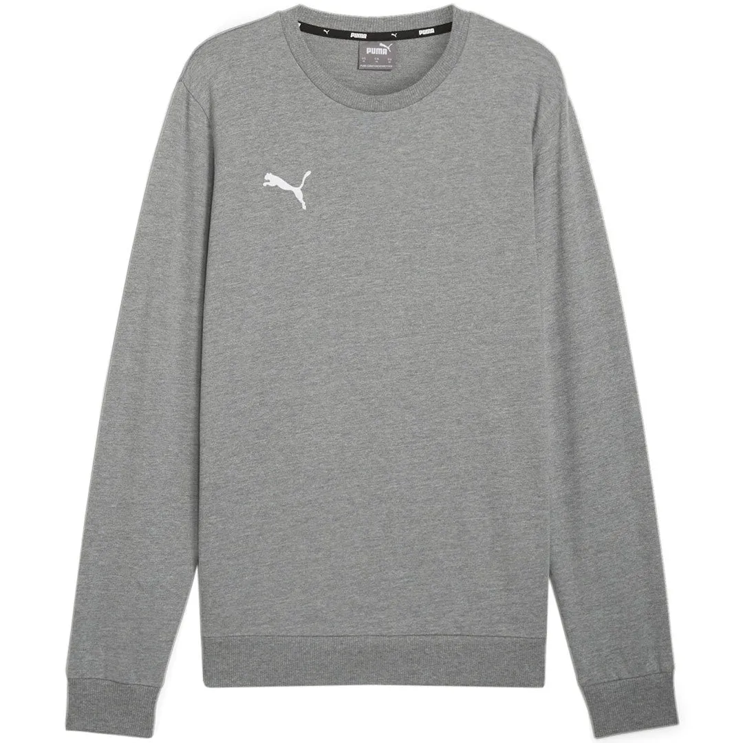 Puma Team Goal Casuals Crew Neck Sweat Grey 658592 33 L