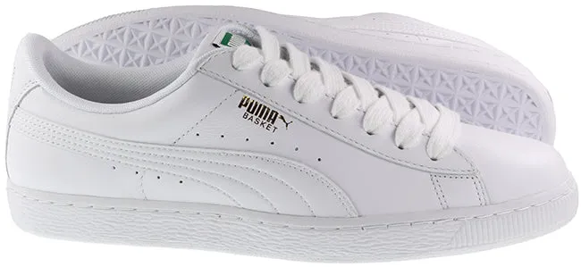 Puma Trainers Mens Basket Classic LFS White