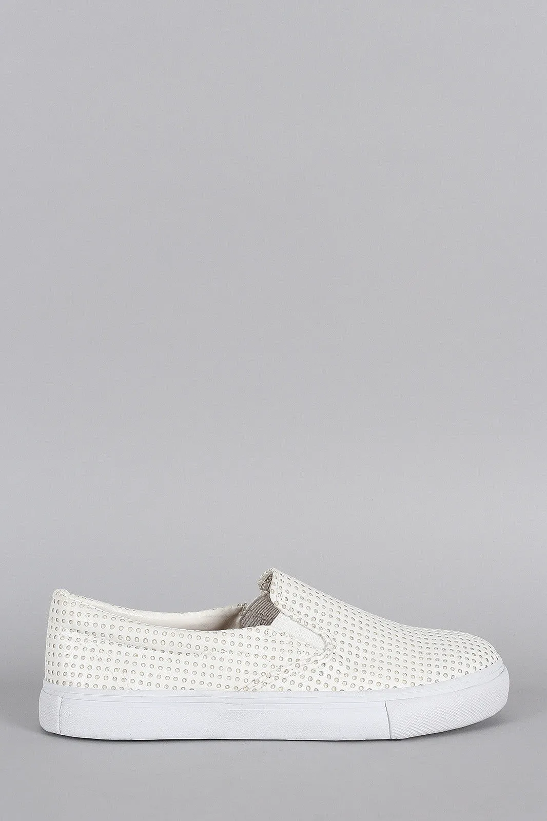 Soda Perforated Slip On Sneaker