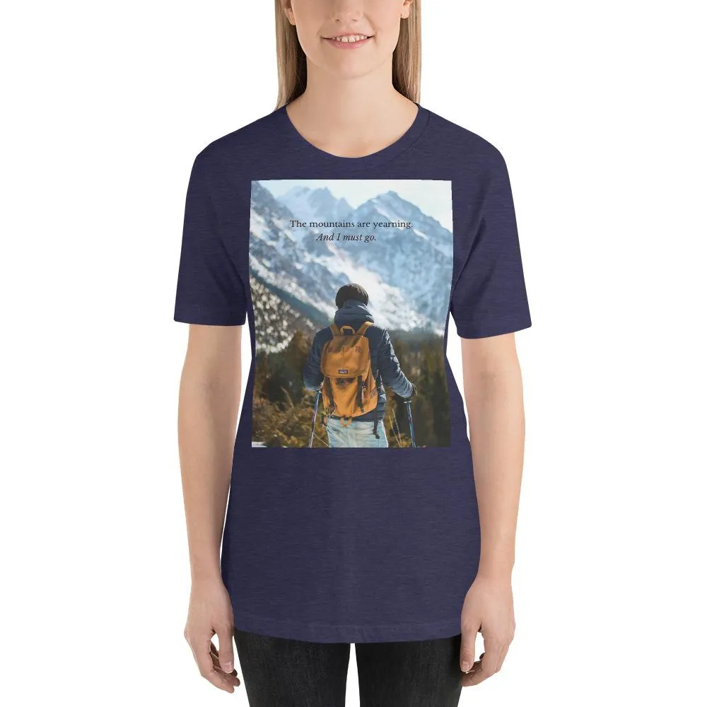 The Mountains are Calling Short-Sleeve Unisex T-Shirt