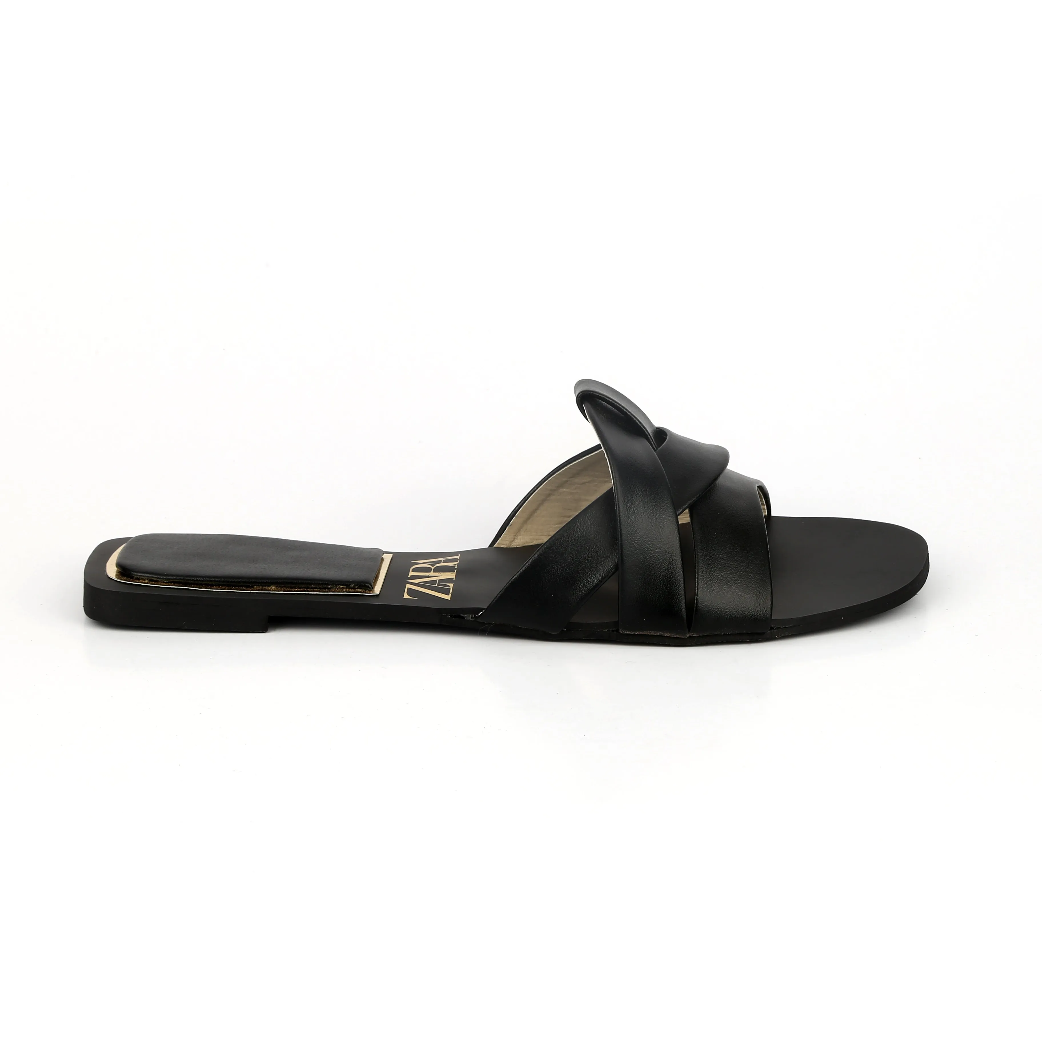 ZARA BASIC BLACK FLAT